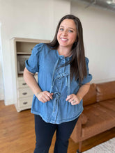 Load image into Gallery viewer, PREORDER: Sweet Escape Peplum Top