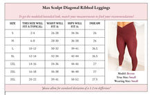 Load image into Gallery viewer, PREORDER: Max Sculpt Ribbed Flare Leggings in Two Colors