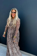 Load image into Gallery viewer, PREORDER: Carmen Sheer Cheetah Dress