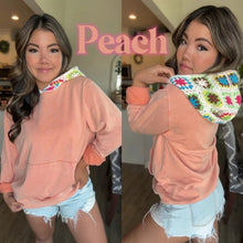 Load image into Gallery viewer, PREORDER: Sia Acid Wash Crochet Hoodie