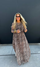 Load image into Gallery viewer, PREORDER: Carmen Sheer Cheetah Dress
