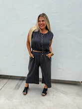 Load image into Gallery viewer, PREORDER: Maddie Cropped Pant Set