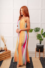 Load image into Gallery viewer, Beyond the Horizon Shoulder Tie Summer Dress