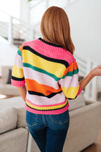 Load image into Gallery viewer, Bright Side Striped Sweater