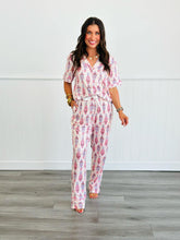 Load image into Gallery viewer, PREORDER: Button Front Pajama Set in Five Prints