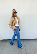 Load image into Gallery viewer, PREORDER: Rossi Crop Trench Coat in Four Colors