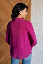 Load image into Gallery viewer, Candid Moment Ruffle Neckline Blouse