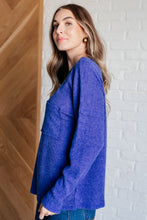 Load image into Gallery viewer, Casual Tuesday Ribbed Knit Sweater in Bright Blue