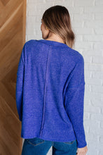 Load image into Gallery viewer, Casual Tuesday Ribbed Knit Sweater in Bright Blue