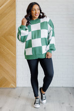 Load image into Gallery viewer, Check Yourself Checkered Sweater in Green
