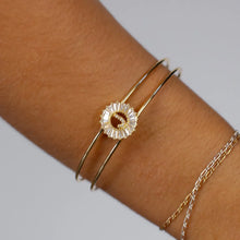 Load image into Gallery viewer, PREORDER: Custom Mini Radiant Initial Cuff