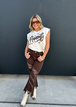 Load image into Gallery viewer, PREORDER: Brown Urban Distressed Crop Jeans