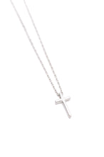 Load image into Gallery viewer, Dainty Silver Cross Necklace