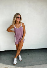 Load image into Gallery viewer, PREORDER: Taylor Stripe Pocket Romper in Four Colors