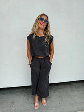Load image into Gallery viewer, PREORDER: Maddie Cropped Pant Set