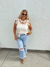 Load image into Gallery viewer, PREORDER: Lucy Distressed Crop Jeans