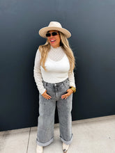 Load image into Gallery viewer, PREORDER: Grey Clover Front Pocket Jeans