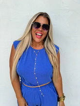 Load image into Gallery viewer, PREORDER: Maddie Cropped Pant Set