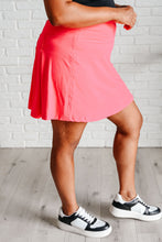Load image into Gallery viewer, Game, Set and Match Tennis Skort in Flamingo Pink