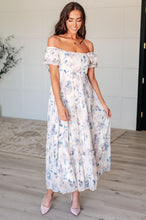 Load image into Gallery viewer, Gentle Yet Strong Balloon Sleeve Floral Dress