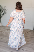Load image into Gallery viewer, Gentle Yet Strong Balloon Sleeve Floral Dress