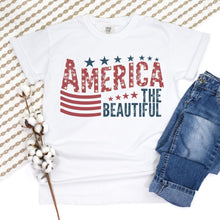 Load image into Gallery viewer, PREORDER: America the Beautiful Graphic Tee