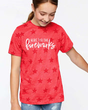 Load image into Gallery viewer, PREORDER: (Youth) Matching Here for the Fireworks Graphic Tee