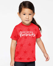 Load image into Gallery viewer, PREORDER: (Youth) Matching Here for the Fireworks Graphic Tee