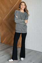 Load image into Gallery viewer, Hands Down Favorite Sweatshirt in Ash Jade