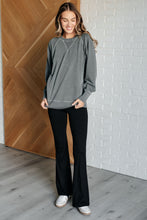 Load image into Gallery viewer, Checking Out Myself Flare Leggings in Black