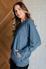Load image into Gallery viewer, Hands Down Favorite Sweatshirt in Dusty Blue