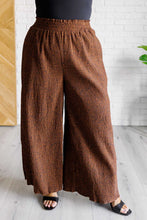 Load image into Gallery viewer, Harmony High Rise Wide Leg Pants in Brown