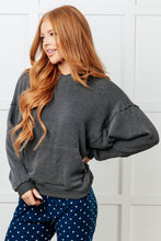 Load image into Gallery viewer, Hold That Thought Rib Knit Hoodie
