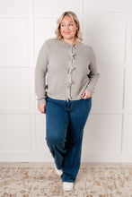 Load image into Gallery viewer, I Don't Know Why Bow Front Cardigan