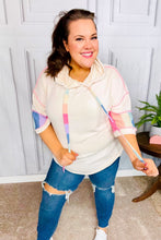 Load image into Gallery viewer, Easy Living Multicolor Stripe French Terry Pullover Hoodie