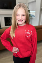 Load image into Gallery viewer, Matching Mini Embroidered Sweatshirt