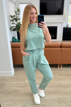 Load image into Gallery viewer, Limber Up Straight Leg Sweats in Olive