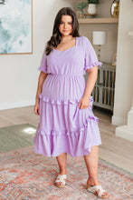 Load image into Gallery viewer, In My Carefree Era Tiered Ruffled Dress