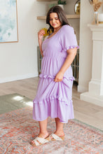 Load image into Gallery viewer, In My Carefree Era Tiered Ruffled Dress