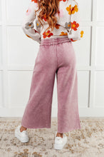 Load image into Gallery viewer, In or Out Wide Leg Cropped Pants in Light Rose