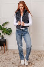 Load image into Gallery viewer, Just One More Layer Paisley Sherpa Print Vest