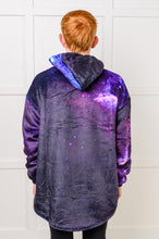 Load image into Gallery viewer, Kids Oversized Hoodie Blanket in Starry Sky