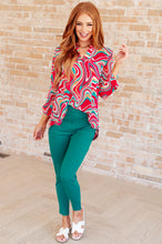 Load image into Gallery viewer, Lizzy Top in Magenta Retro Marble
