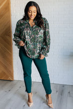 Load image into Gallery viewer, Looking Out Damask Print Blouse