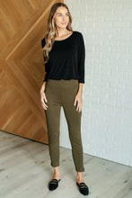 Load image into Gallery viewer, Magic Ankle Crop Skinny Pants in Olive