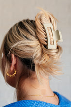 Load image into Gallery viewer, Matte Rectangle Claw Clip Set of 3
