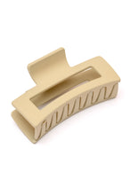 Load image into Gallery viewer, Matte Rectangle Claw Clip Set of 3
