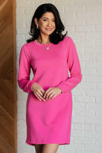 Load image into Gallery viewer, Milan Travel Shift Dress in Hot Pink