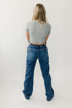 Load image into Gallery viewer, PREORDER: High Rise Wide Leg Denim Joggers