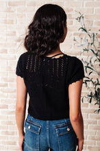 Load image into Gallery viewer, Nighttime Coffee Cardigan in Black
